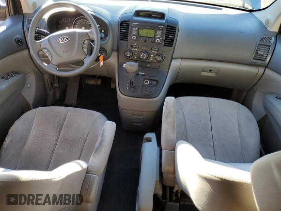 2011 Kia Sedona LX with VIN KNDMG4C78B6383375, listed as a Copart auction lot 76289414 with 198,732 mi miles and Salvage Title. Bid and sale history available at carsss.com. Image 8.