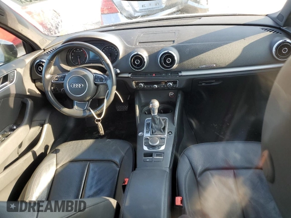 2016 Audi A3 1.8T Premium with VIN WAUA7GFF9G1112124, listed as a Copart auction lot 48717703 with 39,928 mi miles. Bid and sale history available at carsss.com. Image 8.