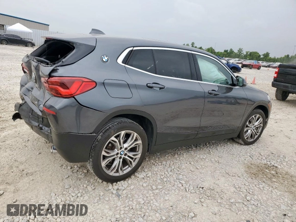 2018 BMW X2 sDrive28i with VIN WBXYJ3C38JEJ91570, listed as a Copart auction lot 57483525 with 40,790 mi miles and Salvage title. Bid and sale history available at DreamBid. Image 3.
