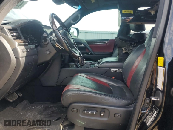 2021 Lexus LX 570 z VIN JTJDY7AX3M4334050, wystawiony jako Copart lot #44532325 z przebiegiem 90 103 mil mil oraz Szkoda całkowita • Salvage title. Historia ofert i sprzedaży dostępna na DreamBid. Obrazek 7.