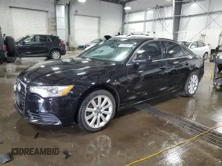2013 Audi A6 Premium Plus with VIN WAUGFAFC3DN149657, listed as a Copart auction lot 58498065 with 150,643 mi miles and Salvage title. Bid and sale history available at DreamBid. Image 1.