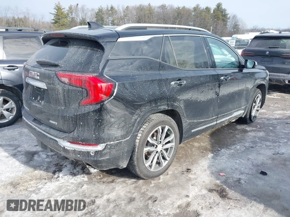 2020 GMC Terrain Denali z VIN 3GKALXEX8LL286993, wystawiony jako IAAI lot #41628429 z przebiegiem 47 766 mil mil oraz . Historia ofert i sprzedaży dostępna na DreamBid. Obrazek 4.