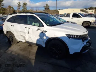 2023 Kia Sorento X-Line S with VIN 5XYRLDLC3PG243446, listed as a Copart auction lot 43506255 with 19,164 mi miles and Salvage Title. Bid and sale history available at DreamBid. Image 4.