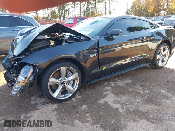2022 Ford Mustang GT with VIN 1FA6P8CF2N5108429, listed as a IAAI auction lot 41048259 with 14,904 mi miles and . Bid and sale history available at DreamBid. Image 2.