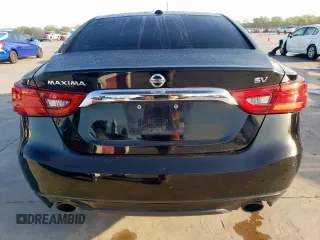 2016 Nissan Maxima SV with VIN 1N4AA6AP4GC906408, listed as a Copart auction lot 52618285 with 122,445 mi miles and Salvage Title. Bid and sale history available at DreamBid. Image 6.