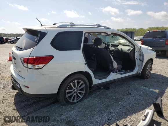 2016 Nissan Pathfinder S with VIN 5N1AR2MN1GC660242, listed as a Copart auction lot 51994375 with 115,084 mi miles and Salvage Title. Bid and sale history available at carsss.com. Image 3.