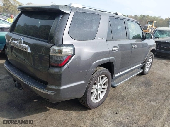 2011 Toyota 4Runner Trail with VIN JTEBU5JR8B5038388, listed as a IAAI auction lot 41911034 with 214,836 mi miles. Bid and sale history available at carsss.com. Image 4.