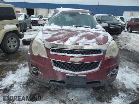 2012 Chevrolet Equinox LTZ with VIN 2GNFLGE57C6357550, listed as a Copart auction lot 45285065 with 156,019 mi miles and Clean Title. Bid and sale history available at carsss.com. Image 5.