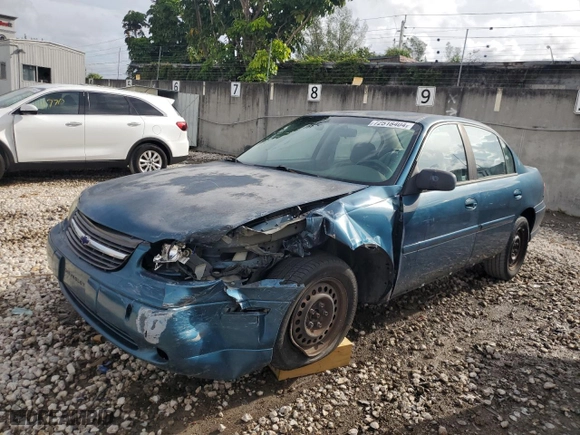 2003 Chevrolet Malibu with VIN 1G1ND52J13M604837, listed as a Copart auction lot 72518404 with 131,746 mi miles and Salvage Title. Bid and sale history available at carsss.com. Image 1.