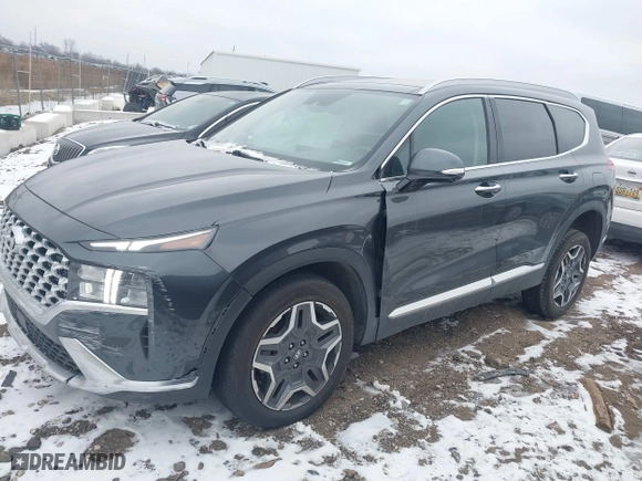 2023 Hyundai Santa Fe Hybrid SEL Premium with VIN 5NMS3DA13PH014726, listed as a IAAI auction lot 41540716 with NaN miles. Bid and sale history available at carsss.com. Image 17.