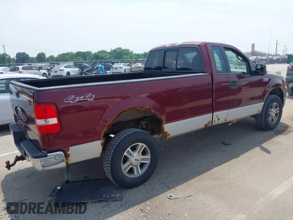 2005 Ford F-150 XL z VIN 1FTRF14545NB41150, wystawiony jako IAAI lot #42472198 z przebiegiem 198 358 mil mil oraz . Historia ofert i sprzedaży dostępna na DreamBid. Obrazek 4.