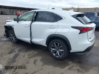 2019 Lexus NX with VIN JTJYARBZXK2127780, listed as a IAAI auction lot 41726002 with 157,916 mi miles. Bid and sale history available at carsss.com. Image 3.