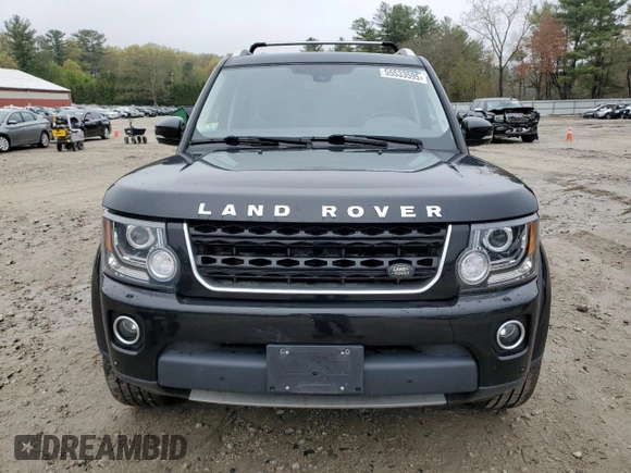 2016 Land Rover LR4 HSE Lux with VIN SALAK2V64GA818707, listed as a Copart auction lot 55533595 with 168,908 mi miles and Clean Title. Bid and sale history available at DreamBid. Image 5.