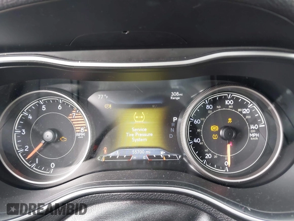 2019 Jeep Cherokee Trailhawk Elite with VIN 1C4PJMBX4KD385796, listed as a IAAI auction lot 41557577 with 55,700 mi miles. Bid and sale history available at carsss.com. Image 7.