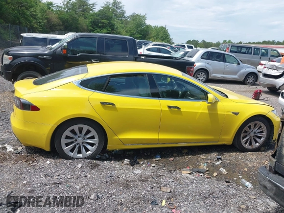 2016 Tesla Model S 70 kWh Battery with VIN 5YJSA1E14GF141579, listed as a IAAI auction lot 42209119 with 105,947 mi miles and . Bid and sale history available at carsss.com. Image 12.