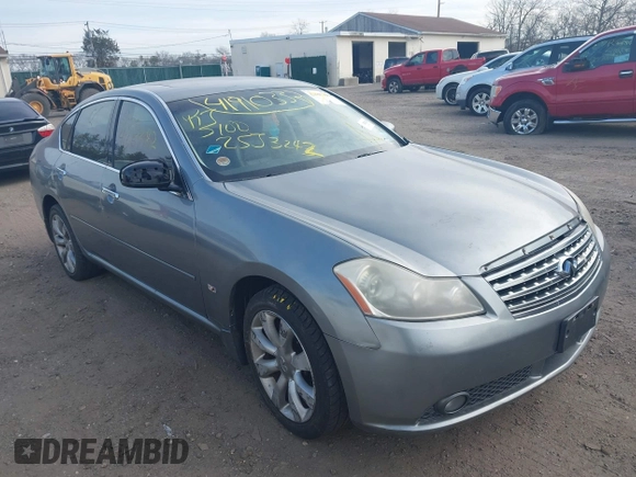 2006 Infiniti M with VIN JNKAY01F76M266275, listed as a IAAI auction lot 41910332 with Not Provided miles and . Bid and sale history available at carsss.com. Image 1.