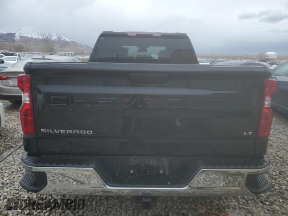 2023 Chevrolet Silverado 1500 LT with VIN 1GCUDDED1PZ318286, listed as a Copart auction lot 48467675 with 34,441 mi miles and Non Repairable. Bid and sale history available at carsss.com. Image 6.