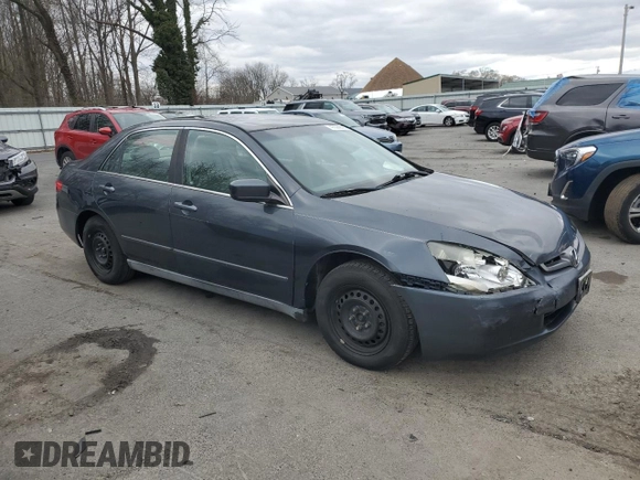 2005 Honda Accord LX with VIN 1HGCM56475A192707, listed as a Copart auction lot 47894425 with 239,487 mi miles and Salvage title. Bid and sale history available at DreamBid. Image 4.