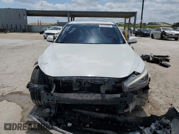 2018 Infiniti Q50 3.0t LUXE with VIN JN1EV7AR1JM444854, listed as a Copart auction lot 52797955 with 101,852 mi miles and Salvage Title. Bid and sale history available at carsss.com. Image 5.