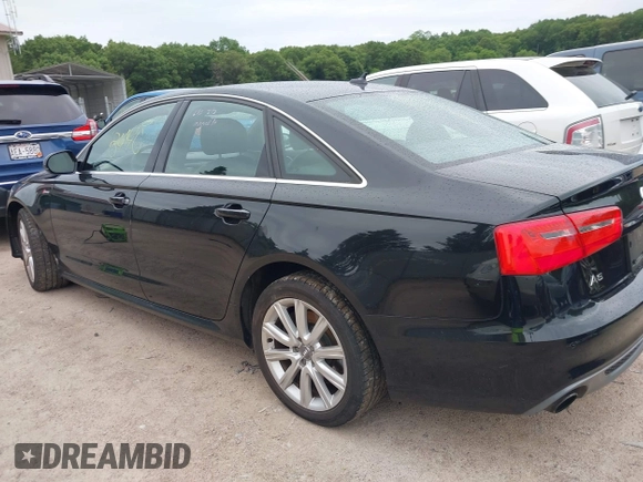2013 Audi A6 Prestige with VIN WAUHGAFC4DN155162, listed as a IAAI auction lot 42558440 with 162,873 mi miles and . Bid and sale history available at DreamBid. Image 3.