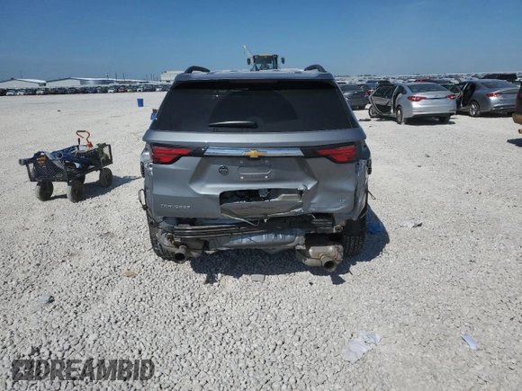 2023 Chevrolet Traverse LT Cloth with VIN 1GNERGKW8PJ194875, listed as a Copart auction lot 67810064 with 45,066 mi miles and Salvage Title. Bid and sale history available at carsss.com. Image 6.