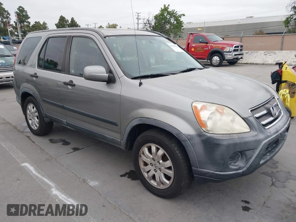 2006 Honda CR-V EX with VIN JHLRD78816C015034, listed as a IAAI auction lot 42121953 with 168,378 mi miles and . Bid and sale history available at carsss.com. Image 1.