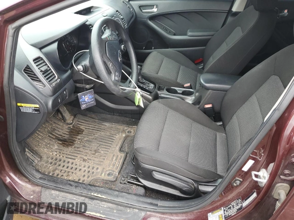2018 Kia Forte LX with VIN 3KPFK4A78JE190159, listed as a Copart auction lot 50955325 with 103,835 mi miles and Salvage Title. Bid and sale history available at carsss.com. Image 7.