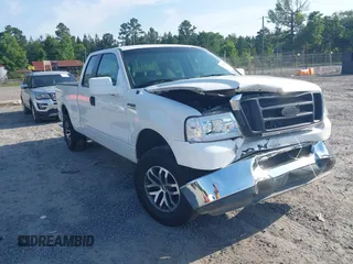 2007 Ford F-150 STX with VIN 1FTRX12WX7NA83458, listed as a IAAI auction lot 42265954 with 230,585 mi miles and . Bid and sale history available at DreamBid. Image 1.