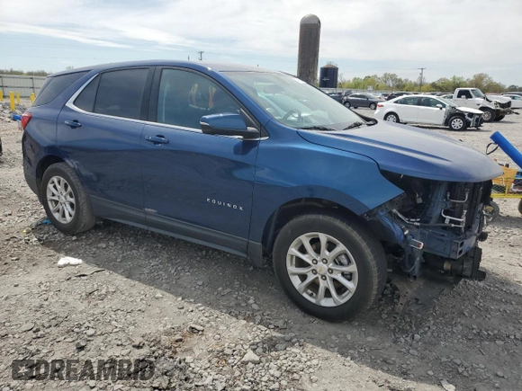 2019 Chevrolet Equinox LT with VIN 2GNAXKEV8K6123272, listed as a Copart auction lot 50125825 with 84,814 mi miles and Salvage Title. Bid and sale history available at DreamBid. Image 4.