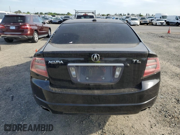 2007 Acura TL with VIN 19UUA66247A038816, listed as a Copart auction lot 55165925 with 96,499 mi miles and Salvage Title. Bid and sale history available at carsss.com. Image 6.