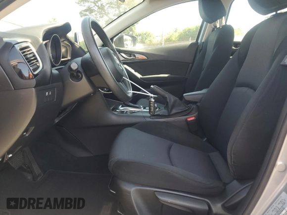 2016 Mazda 3 i Sport with VIN JM1BM1T79G1327691, listed as a Copart auction lot 55829255 with 79,655 mi miles and Salvage Title. Bid and sale history available at DreamBid. Image 7.
