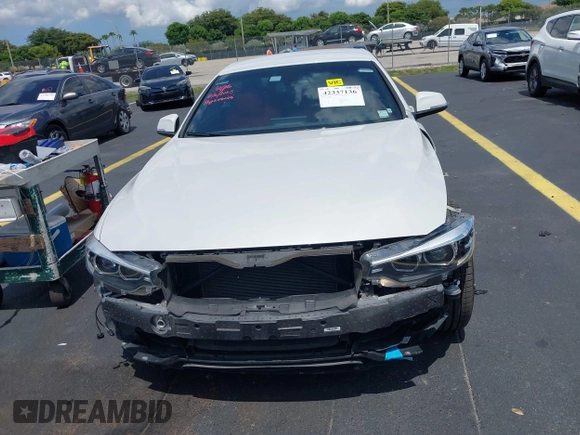 2018 BMW 4 Series 430i with VIN WBA4Z1C54JEC72611, listed as a IAAI auction lot 42337136 with 33,768 mi miles and . Bid and sale history available at DreamBid. Image 13.