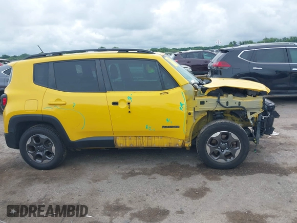 2017 Jeep Renegade Latitude with VIN ZACCJABB9HPF07564, listed as a IAAI auction lot 42491504 with 79,597 mi miles and . Bid and sale history available at DreamBid. Image 14.
