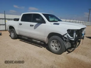 2023 Ram 1500 Tradesman with VIN 1C6SRFGT3PN628401, listed as a Copart auction lot 55622245 with 1,519 mi miles and Clean title. Bid and sale history available at DreamBid. Image 4.