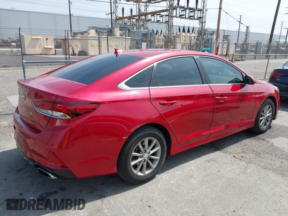 2018 Hyundai Sonata SE z VIN 5NPE24AF3JH614846, wystawiony jako IAAI lot #42363289 z przebiegiem 71 754 mil mil oraz . Historia ofert i sprzedaży dostępna na DreamBid. Obrazek 4.