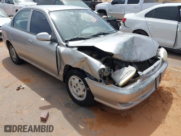 2001 Kia Sephia with VIN KNAFB121815081573, listed as a IAAI auction lot 42058297 with 112,069 mi miles and . Bid and sale history available at DreamBid. Image 1.