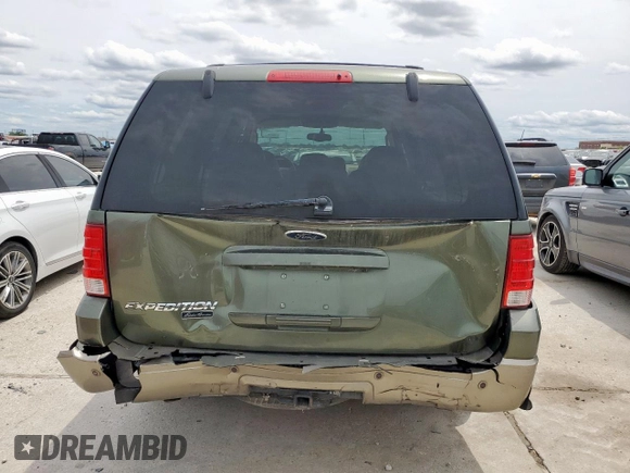 2003 Ford Expedition Eddie Bauer с VIN 1FMFU17L43LB97354, выставлен на аукционе Copart как лот 55065595 с пробегом 312 676 миль миль и Списание • Salvage title. История ставок и продаж доступна на DreamBid. Изображение 6.