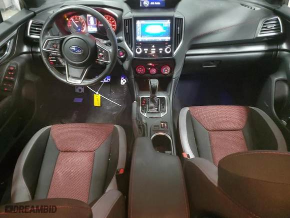 2023 Subaru Impreza Sport with VIN 4S3GTAM63P3718029, listed as a Copart auction lot 45178275 with 24,824 mi miles and Salvage Title. Bid and sale history available at carsss.com. Image 8.