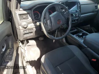 2023 Nissan Titan SV with VIN 1N6AA1ED8PN110324, listed as a Copart auction lot 74601384 with 11,997 mi miles and Non repairable. Bid and sale history available at DreamBid. Image 8.