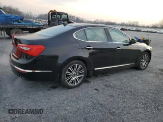 2014 Kia Cadenza Premium with VIN KNALN4D77E5125078, listed as a Copart auction lot 86795824 with 195,203 mi miles and Clean Title. Bid and sale history available at carsss.com. Image 3.