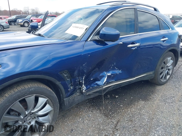 2012 Infiniti FX35 with VIN JN8AS1MW4CM151704, listed as a IAAI auction lot 41880455 with 140,751 mi miles. Bid and sale history available at carsss.com. Image 6.