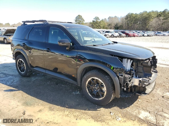 2023 Nissan Pathfinder SV with VIN 5N1DR3BD9PC230150, listed as a Copart auction lot 48236025 with 25,498 mi miles and Salvage Title. Bid and sale history available at carsss.com. Image 4.