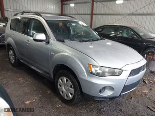 2011 Mitsubishi Outlander ES with VIN JA4AS2AW4BU025549, listed as a IAAI auction lot 41837460 with 98,647 mi miles. Bid and sale history available at carsss.com. Image 1.