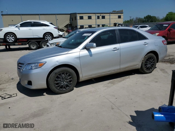 2010 Toyota Camry with VIN 4T4BF3EK3AR055251, listed as a Copart auction lot 52191085 with 250,892 mi miles and Salvage Title. Bid and sale history available at carsss.com. Image 1.