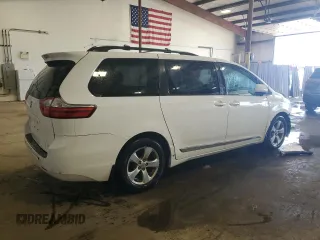 2016 Toyota Sienna LE AAS with VIN 5TDKK3DC6GS764404, listed as a Copart auction lot 63380615 with 123,221 mi miles and Salvage title. Bid and sale history available at DreamBid. Image 3.