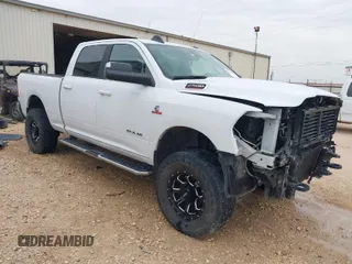 2021 Ram 2500 Big Horn with VIN 3C6UR5DL8MG605823, listed as a IAAI auction lot 41711890 with 72,008 mi miles. Bid and sale history available at carsss.com. Image 1.