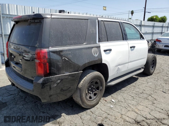 2020 Chevrolet Tahoe Commercial with VIN 1GNLCDEC5LR284280, listed as a Copart auction lot 61259405 with Not provided miles and Clean title. Bid and sale history available at DreamBid. Image 3.