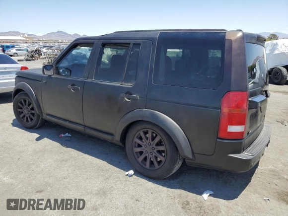 2008 Land Rover LR3 SE with VIN SALAE25428A465973, listed as a Copart auction lot 54921553 with 252,297 mi miles and Salvage title. Bid and sale history available at DreamBid. Image 2.