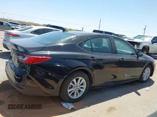2025 Toyota Camry LE with VIN 4T1DAACK9SU522182, listed as a IAAI auction lot 42048972 with 18,498 mi miles and . Bid and sale history available at DreamBid. Image 13.