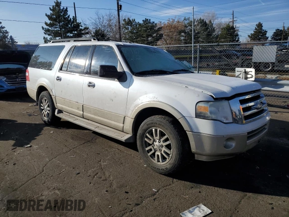 2010 Ford Expedition EL Eddie Bauer with VIN 1FMJK1J52AEB19313, listed as a Copart auction lot 41501585 with 112,183 mi miles and Salvage Title. Bid and sale history available at carsss.com. Image 4.